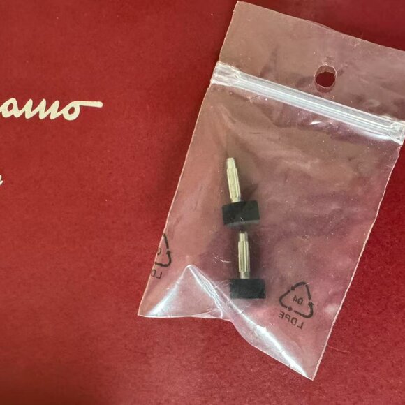 Salvatore Ferragamo Womens Calf Shoes Black Sz 7B - Picture 7 of 9